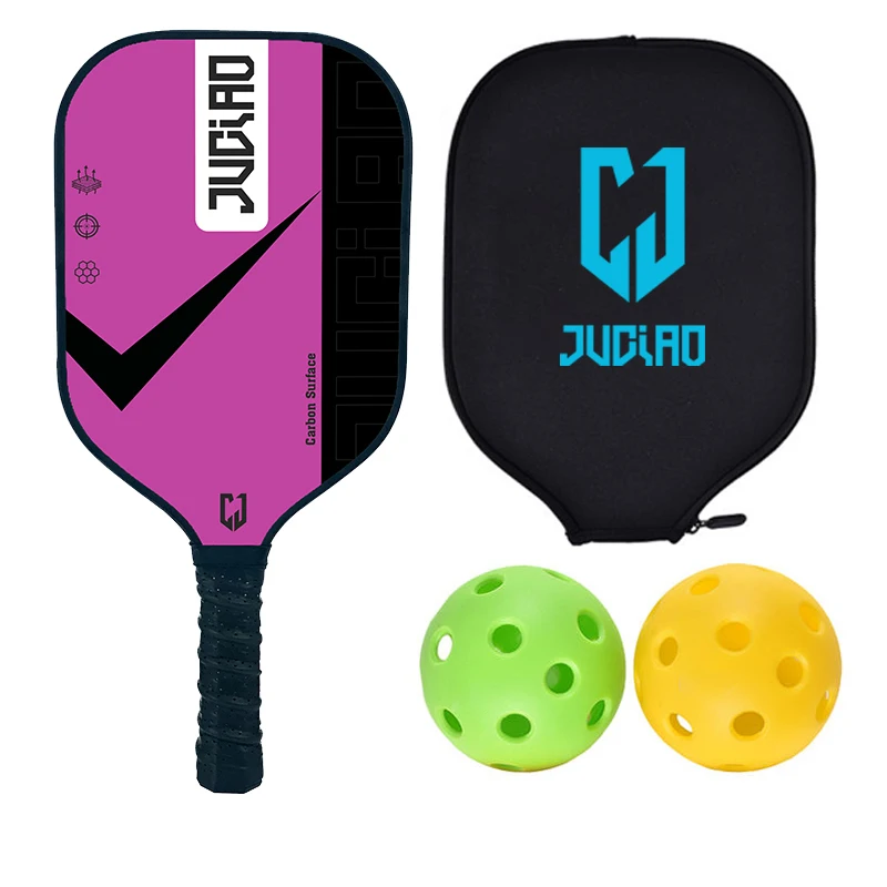 For JUCIAO Custom Pickleball Paddle Durable 3K/12K/18K T700 Carbon Fiber USAPA Standard Entertainment & Training Tool