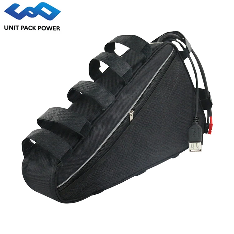 Super Power 52V 72V Triangle Battery Electric Motorcycle Lithium Battery With USB Charging Port Battery for Bike