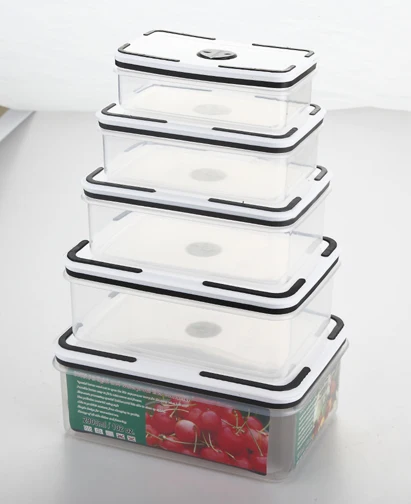 10PCS  Rectangle Plastic Food Container Sets