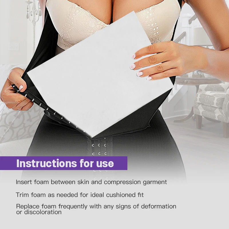 Women Post Op Surgical Compression Bbl Liposuction Back Abdominal Ab