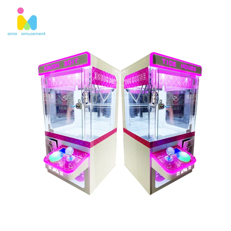 AMA Mini Arcade Machine a Griffes Coin Operated Games Small Claw Machine Table Top Mini Claw Machine for Sale
