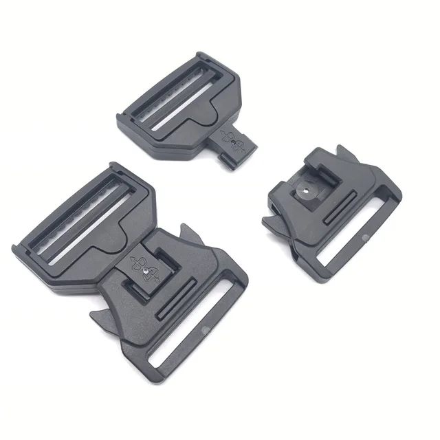 Manufacturer Custom 40mm Quick Release Plastic  Magnetic Tactical Webbing Waist Belt Buckle