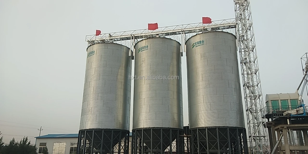 Galvanized Storage Steel Silo For Grain Corrugated Grain Silo Prices
