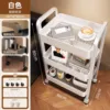3-layer white flagship model [Includes hooks and casters]