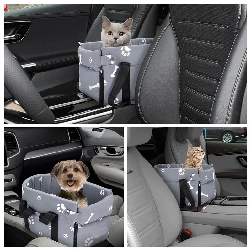 Dog Car Seat, Siège De Voiture Pour Chat Et Chien À Commande Centrale, Siège  Rehausseur Pour