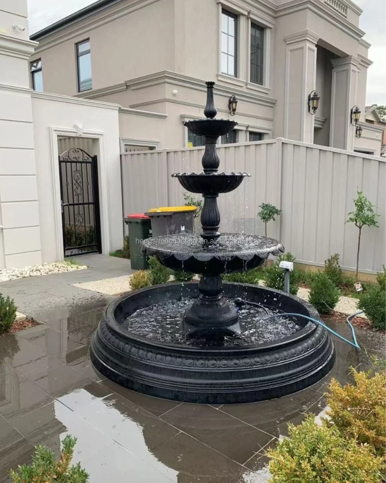 Fuente Jardin Fuentes De Hierro De Jardu00edn Grifo De Jardin