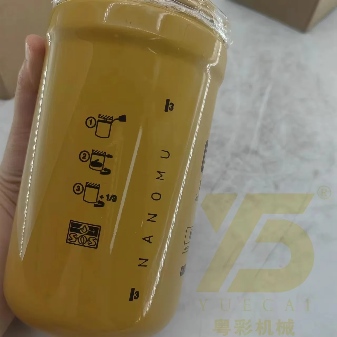 YUE CAI 4621171 462-1171 C6.6 Engine Water Fuel Separator Filter Element for E322D 330C Excavator