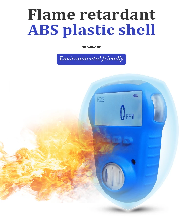 NO NO2 NOX CLO2 HCHO Formaldehyde Combustible Toxic Gas Detector