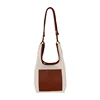 Reddish brown and Beige white