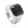 Retro Silver Black Stone (US)