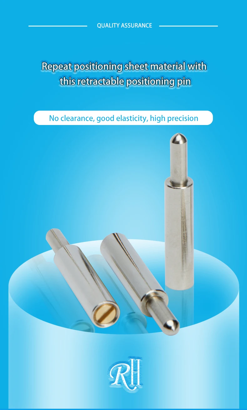 Retractable Guide Pin For Relocated When Printing Or Punching Good