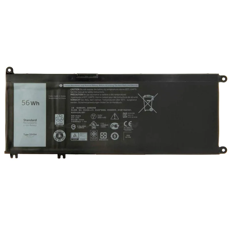 Laptop Battery 33ydh For Dell Latitude 13 3000 3380 14 3490 15 3580 3590 G3  15 3579 17 3779 G5 15 5587 G7 15 7588 81pf3 081pf3 - Buy Laptop Battery For  Dell,33ydh Battery For Dell,Battery 33ydh For Dell Latitude Product on  