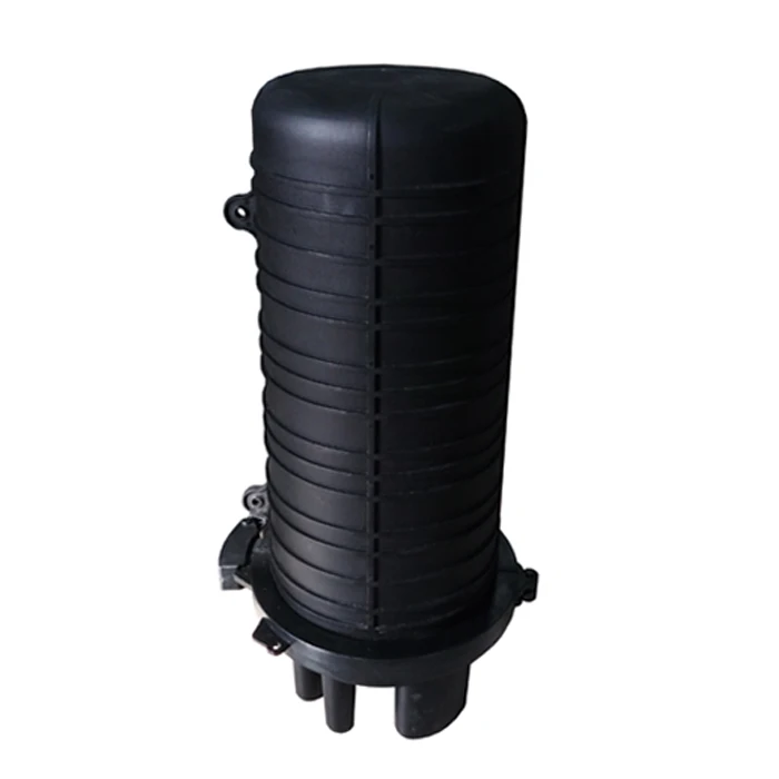 576fibers FTTH closure with heat shrinkable sealing fiber optic vertical closure