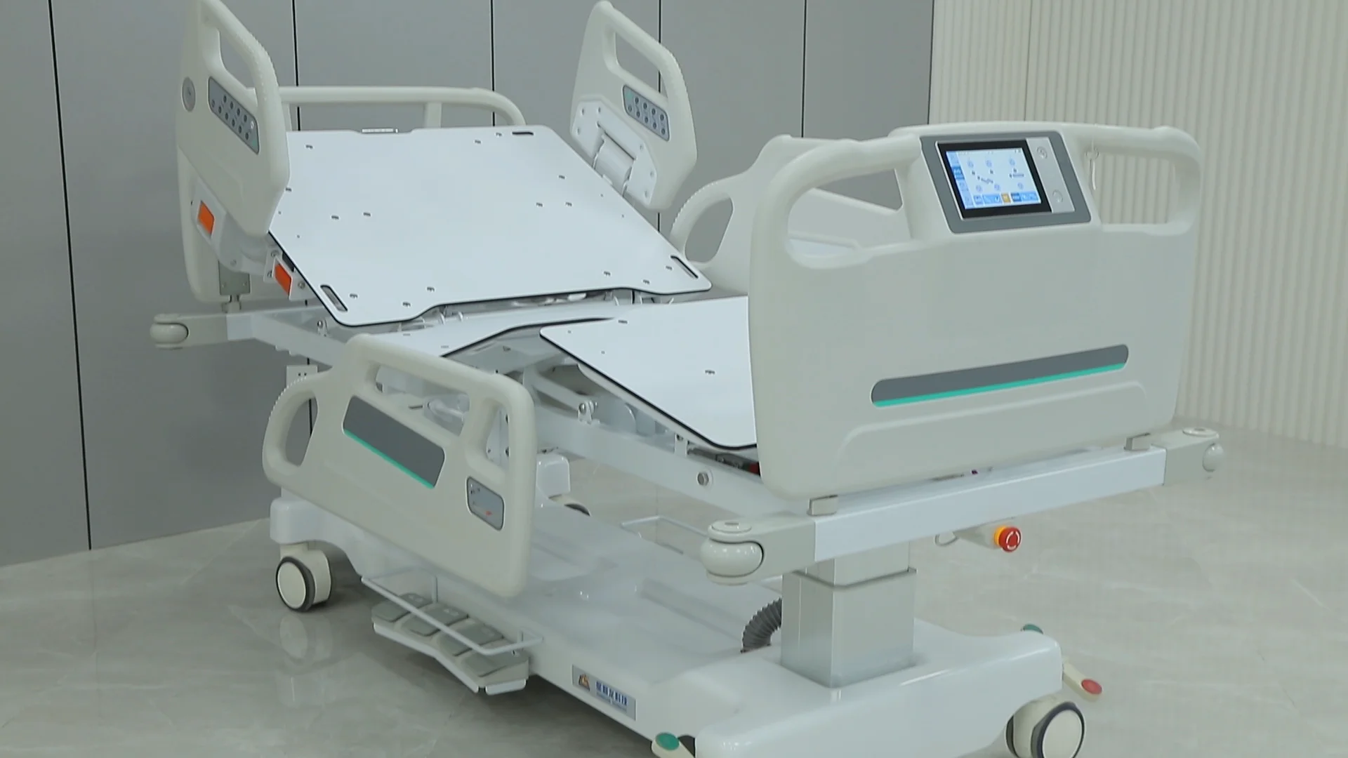 X-ray Radiolucent Electric Seven Function Hospital Bed With Weighing ...