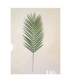 home decoration loose tail flower small palm leaves Wholesale Faux Palm Leaves Artificial Fern Cycad Decorative Leaves