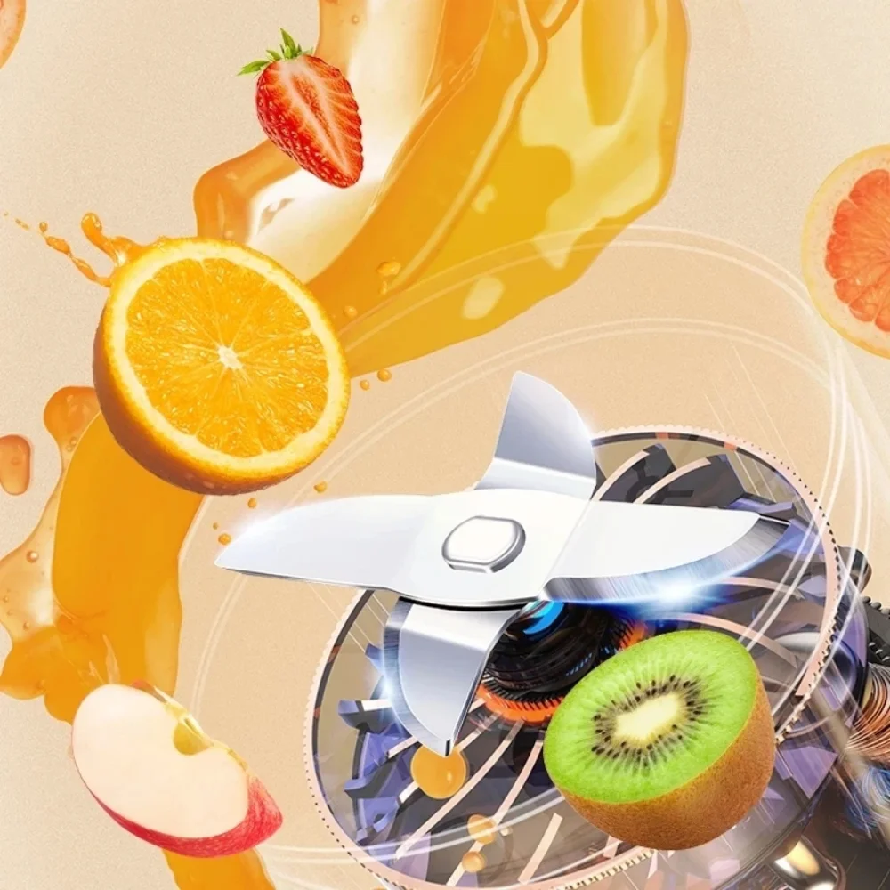 214 Magic Electric Fresh Fruit Juicer USB Rechargeable Outdoor