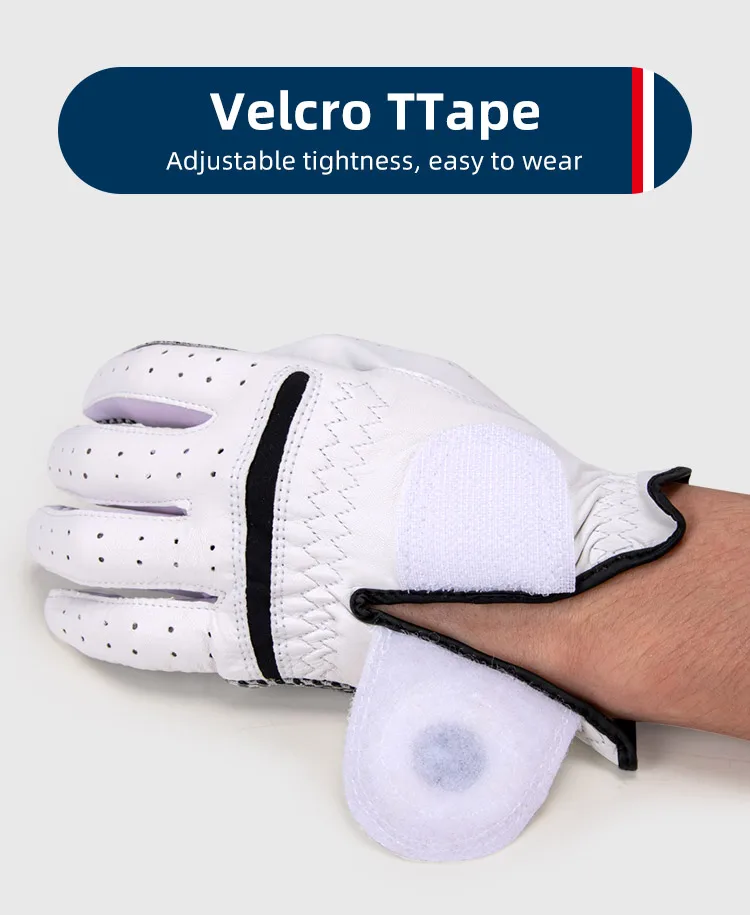 PLAYEAGLE Мужские кожаные перчатки для гольфа