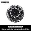 [Chi450/500 Nap450] R Filtro Turbo Nero Argento