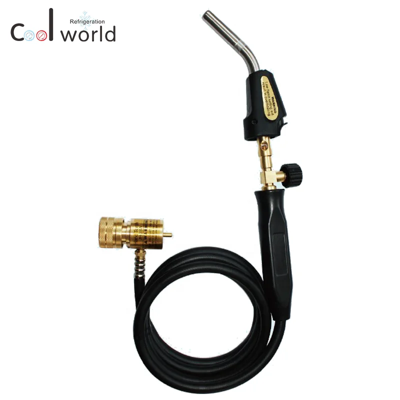 CWD-8VT Single-Tip Self-Ignition Mapp Gas Hand Torch With Brass Tip