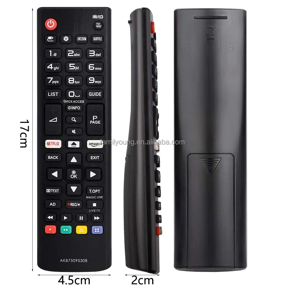 Universal Remote Control AKB75095308 for LG TV Models