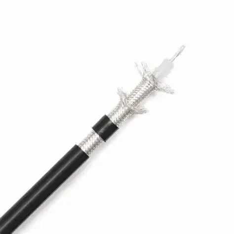 Low Loss High Temperature Double Shielded RG316 Coaxial Cable