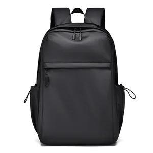 For OMASKA Men's 17 Inch Waterproof Laptop Backpack Large Capacity Oxford Fashionable Zipper College Student Bag Polyester