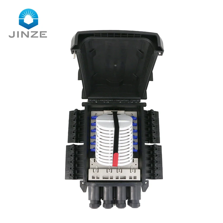 IP 68 pole mounting closure fiber optic  enclosure for manhole