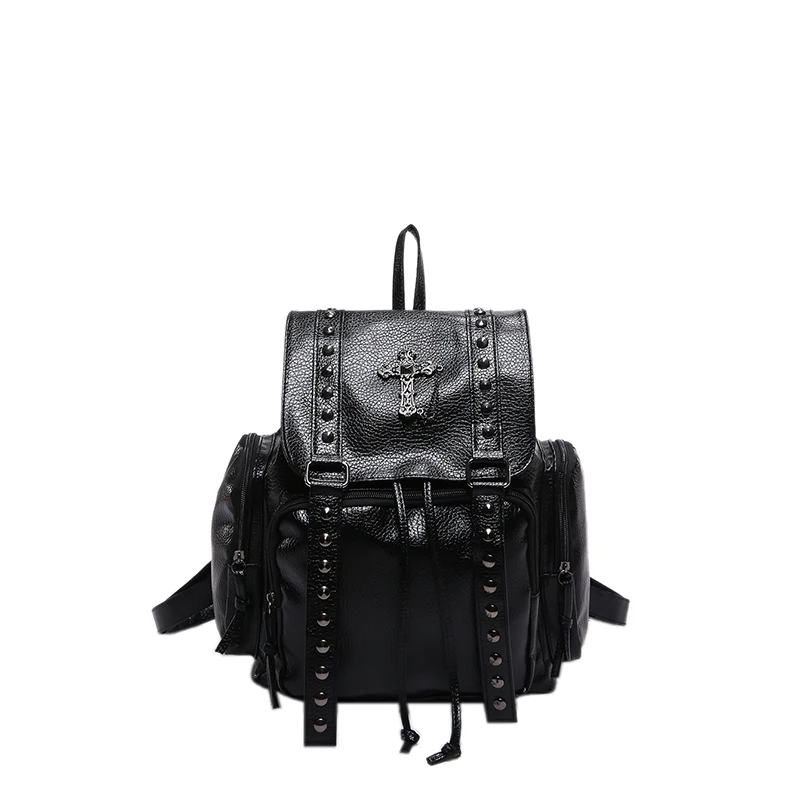 burberry leather-trimmed nylon backpack Nylon Backpack in Black - Men