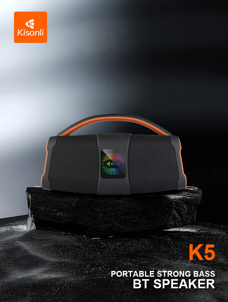 Kisonli K5 16w Blue Tooth Surround Speaker Portable Audio Player