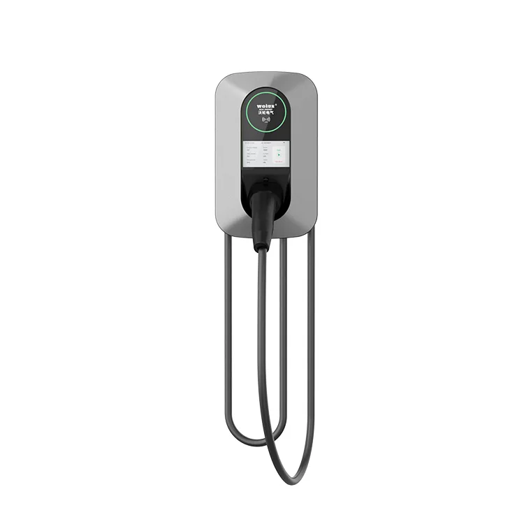 Factory Direct Sales 22KW Wall-mounted EV Charging Unit 32A Home Commercial Communication WIFI Bluetooth AC EV Charger