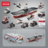 9117 warship 10 in 1  mixed in display box 311pcs