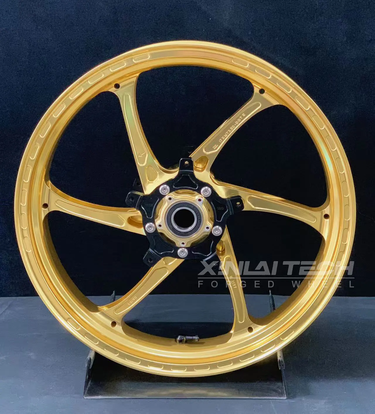 XL Custom Forged Motorcycle Wheels for Yamaha R1 R1M MT10 CNC Forged Billet Aluminum Rims 17 18 Inch Anodized Finish OEM ODM - Image 6