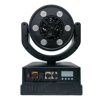 Topflashstar 90w RGB Y LED Moving Head Battery Bubble Machine Waterproof Ip65 Stage Wedding Party Dj Automatic Light Effect