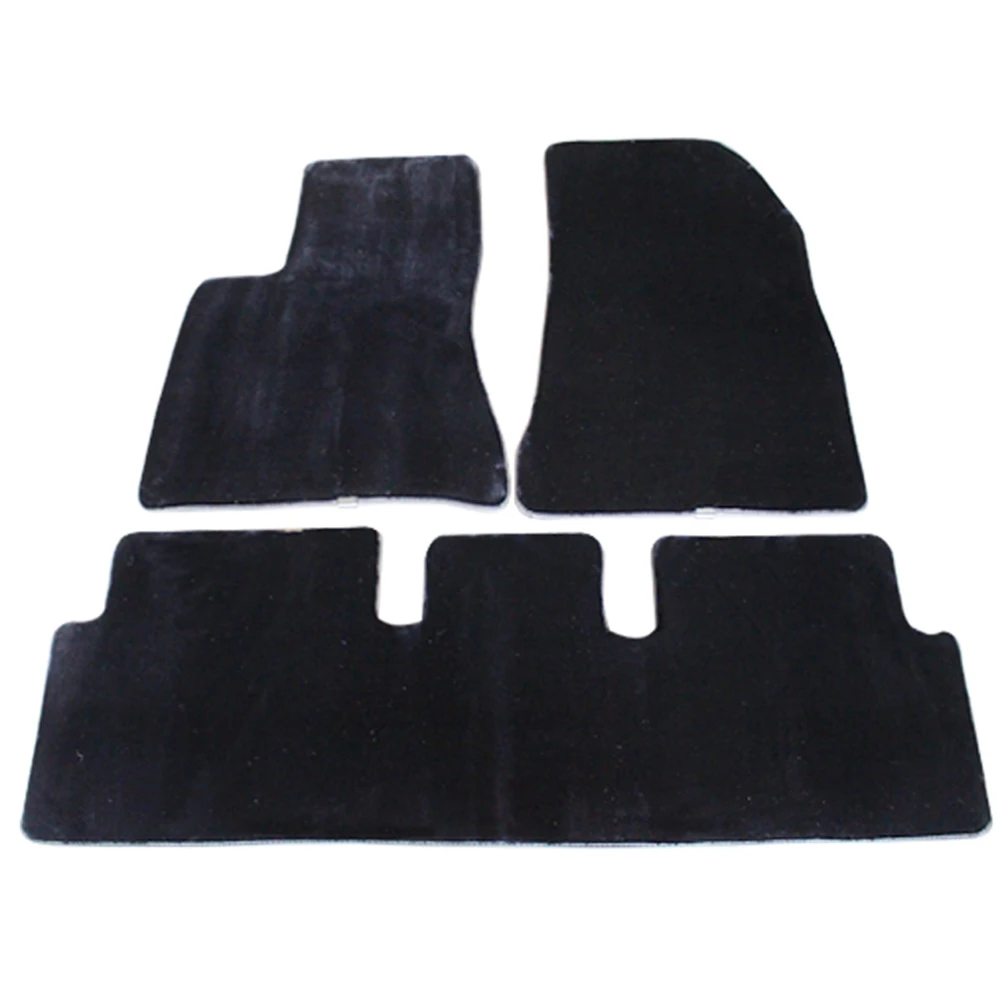 
Коричневые напольные коврики cashmerecashmere для Tesla model 3 comfortacle door mat OEM/ODM package, автомобильные аксессуары 