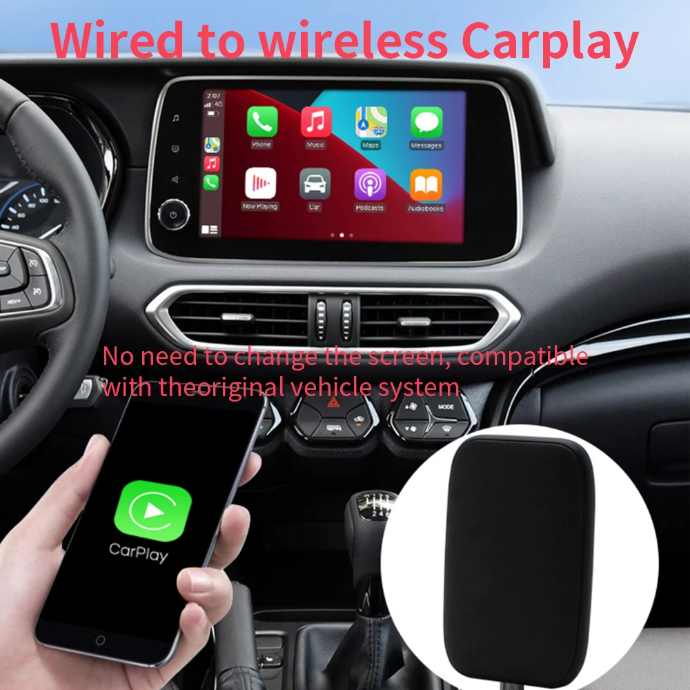 Topleo Android Carplay Box Tv Stick Plug and Play Chip RK3326 Wireless Car Play Screen Smart Carplay Ai Box Android