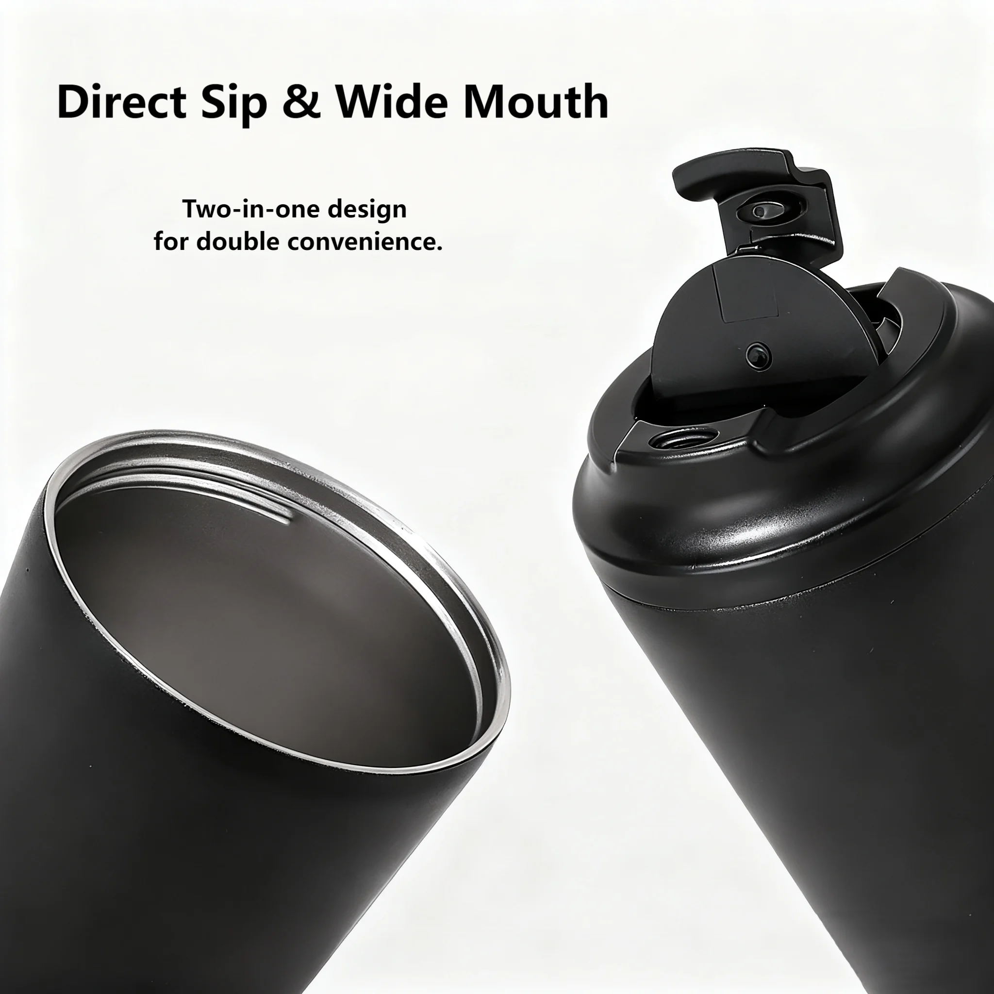 Custom Logo 12oz 350ml Stainless Steel Double Wall Vacuum Coffee Mug ...