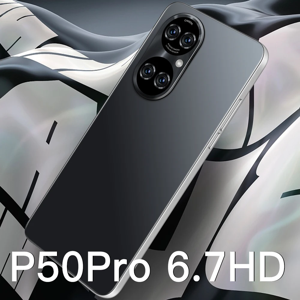 
Лидер продаж, глобальная версия смартфона высокого качества P50 Pro, мобильный телефон 4G 5G 512 ГБ, Оригинальный разблокированный телефон Android 