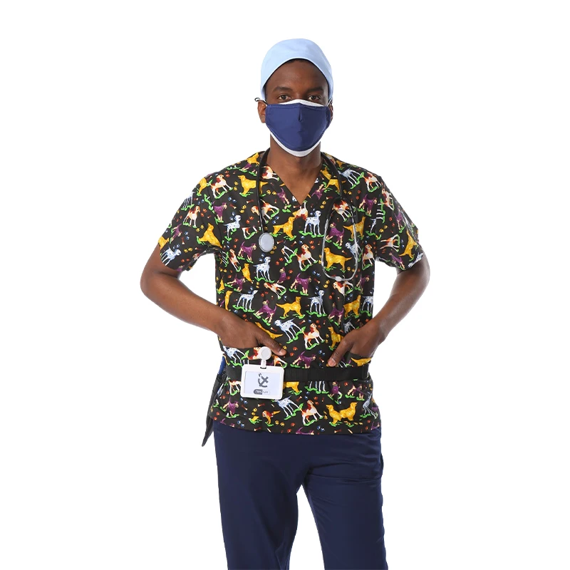 wholesale scrubs sets no min sublimation scrubs uniform enfer