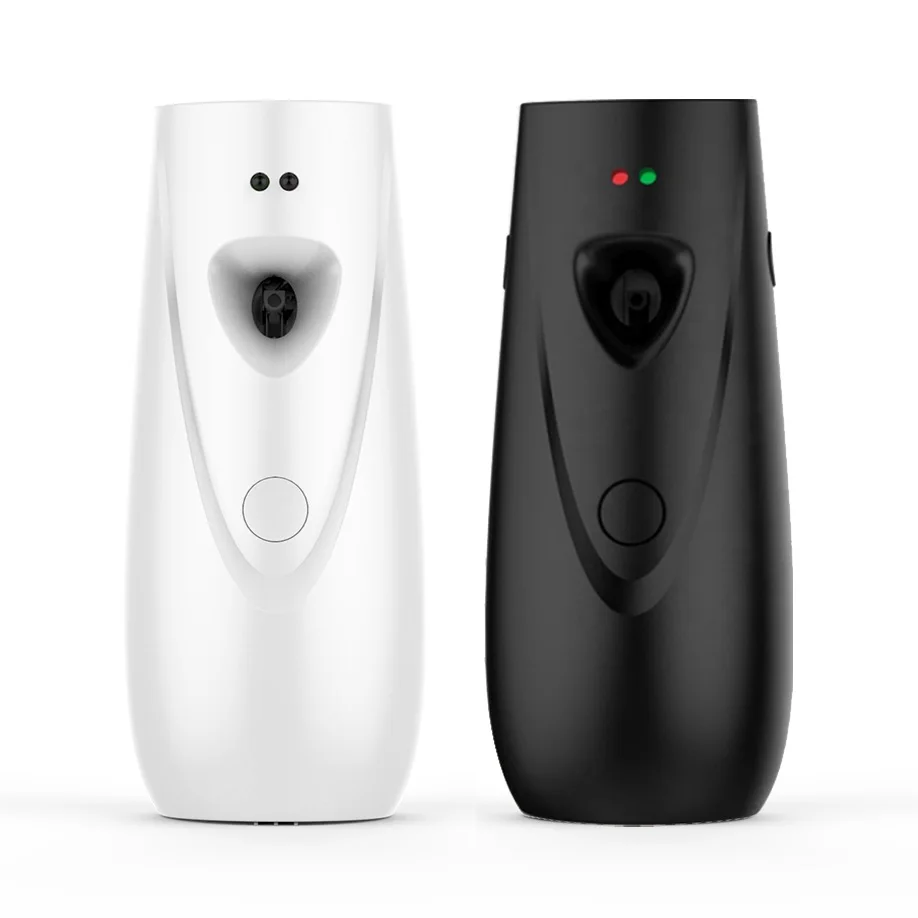Toilet Battery Operated Aerosol Diffuser Machine Refreshment Scented Odor Automatic Spray Fragrance air Freshener Dispenser