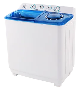 2026 New Style Portable 10kg Twin Tubs Stainless Steel Semi-Automatic Energy Efficiency Grade 1 Household Laundry Washing