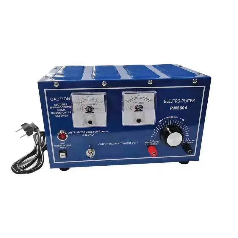 TEBAK Brush Gold Plating Coating Rectifier Machine, Portable Electroplating Decorative Equipment for Jewelry Making