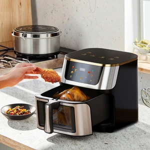 Air Fryer Oven for Big Family 6l 8l 10l Large Capacity Digital Machine Design Oil Free Large Firepower Air Fryer