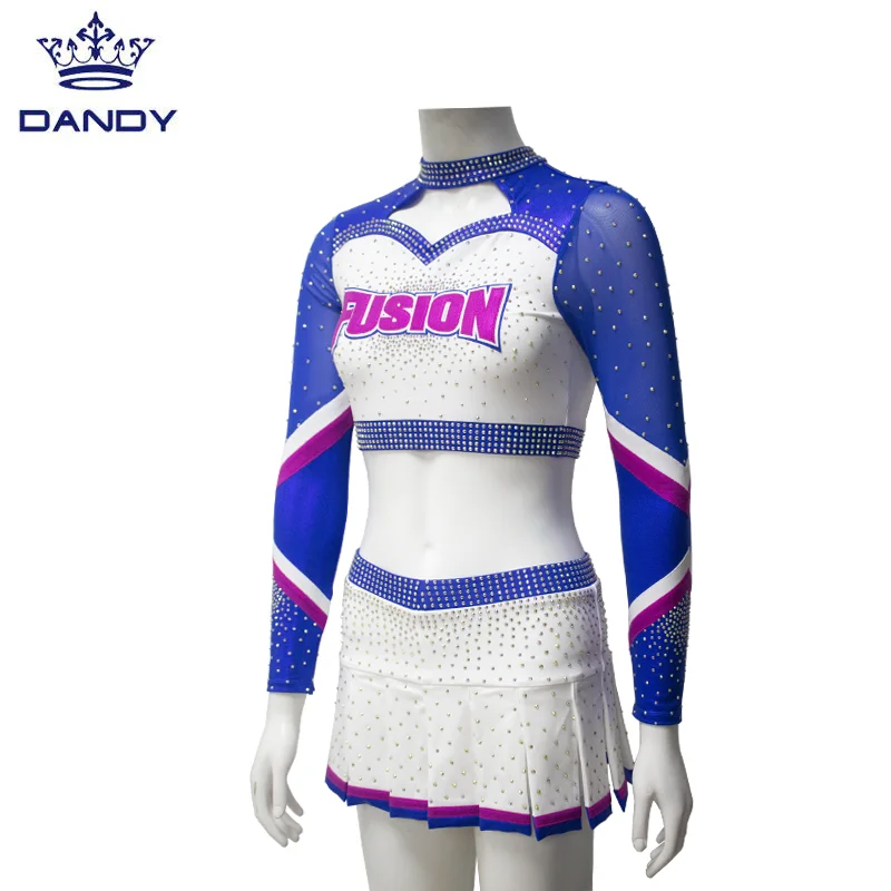 Dandy sports custom cheap cheer uniforms sexy black cheerleading uniform  China Manufacturer