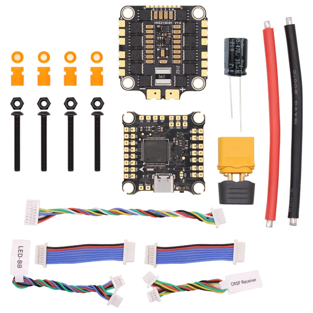  F4530 V2  8B60A  4In1 ESC BLHeli 8bit flight control stack  for fpv drones  2-6S Compatibility FPV DIY Drones factory