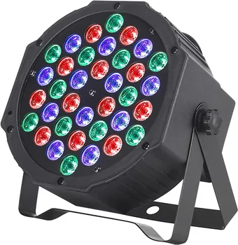 With Wireless Remote Controller DMX Sound Control for DJ Concert Party Club KTV 18 Leds Stage Par Light RGB