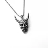 Demonio + CADENA DE ACERO INOXIDABLE