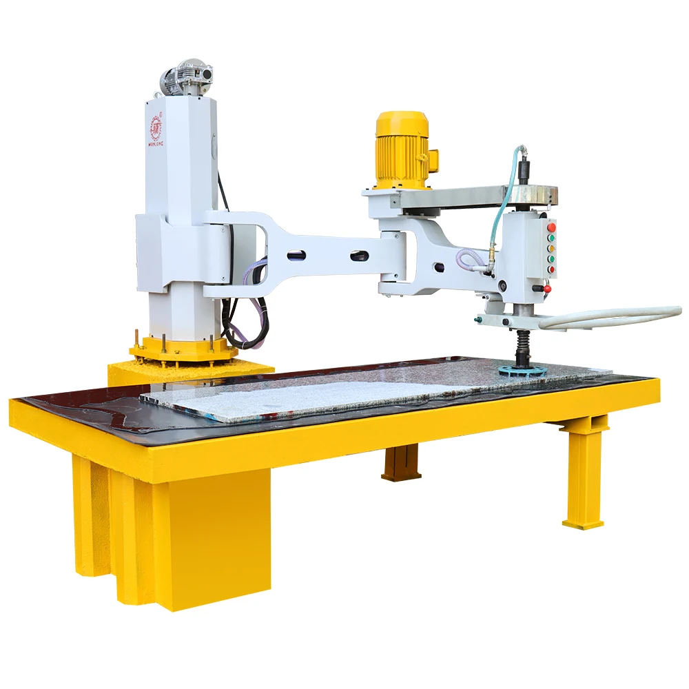 MS-2600 Manual Stone Polishing Machine for Marble Granite  Surface Grinding
