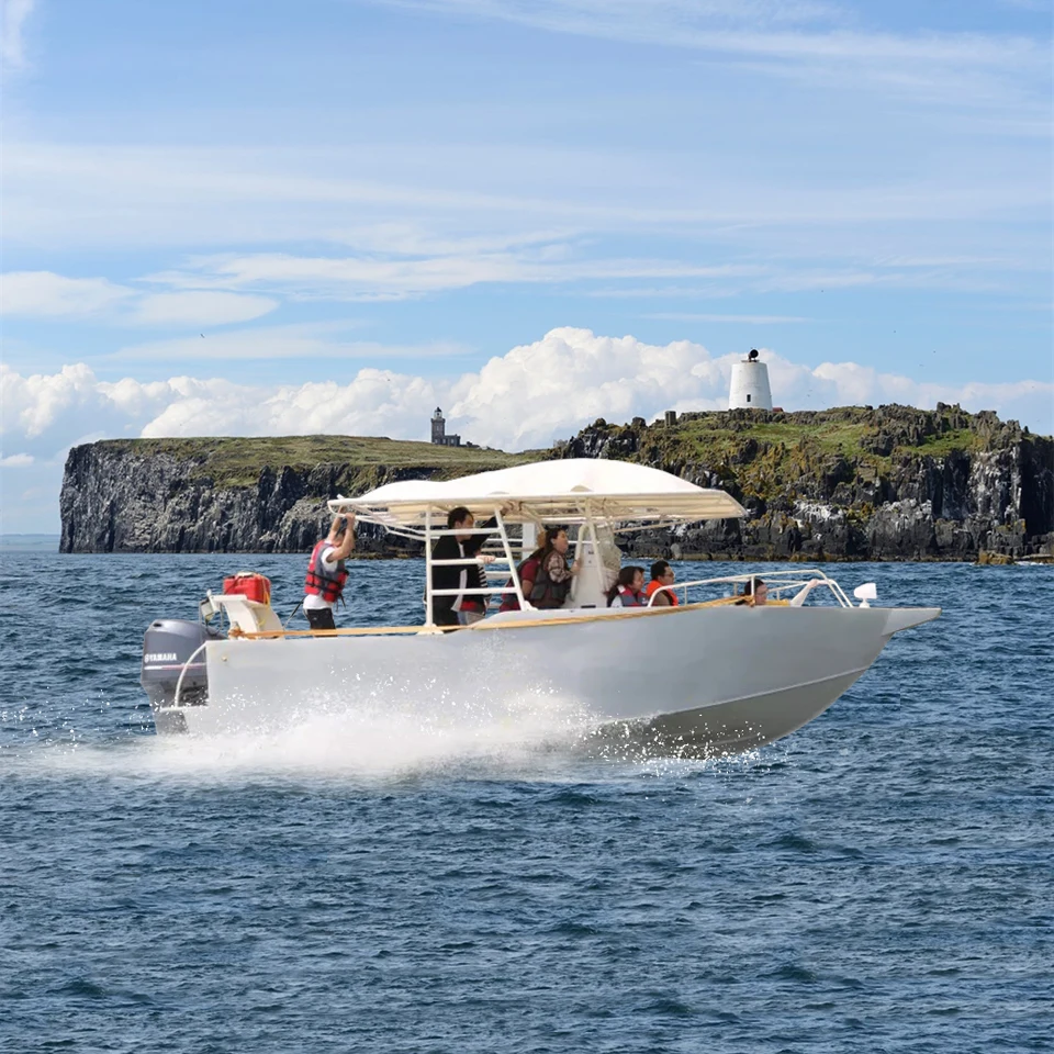 Алюминиевая высокоскоростная твердая верхняя глубокая Vee центральная консоль 26ft на 10 человек, лодка для рыбалки, яхта с подвесным двигателем 2022