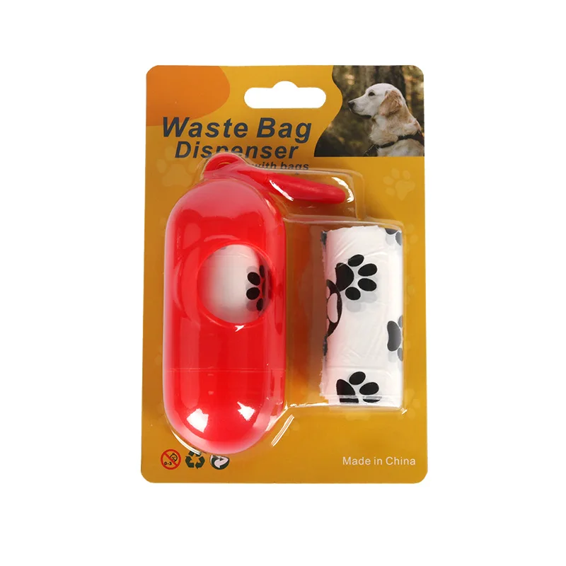 Pet Supplies Dog Garbage Bag Capsule Dispenser Poop Bags Biodegradable