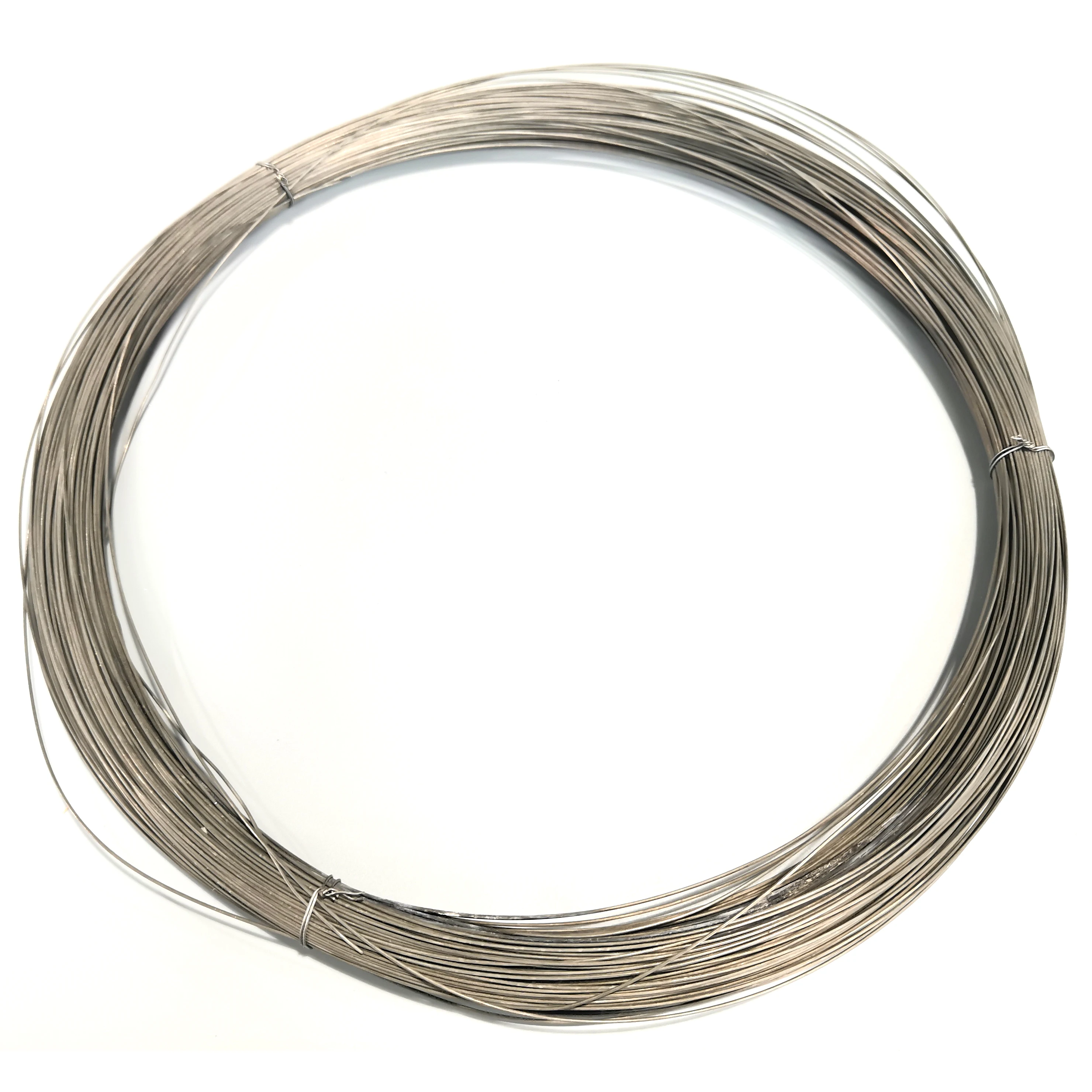 99.99% Pure Titanium Wire - 1.0mm Diameter X 10M Length, TA1 Grade Silver